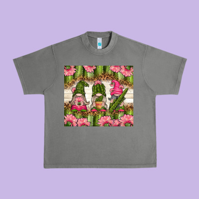 Cactus Gnomies Urban Heavy Tee Designed By Tumblerdesignbyshophia