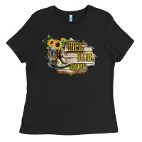 Black life is better in boots Ladies Tee - Bettercallsaul