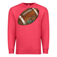 Cardinal western football leopard turquoise pattern Premium Sweatshirt - Artiststas