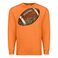 Carrot western football leopard turquoise pattern Premium Sweatshirt - Artiststas