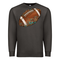 Smoke western football leopard turquoise pattern Premium Sweatshirt - Artiststas