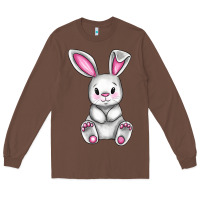 Chestnut Cute bunny Easter Long Sleeve Tee - CowGirlArtShop
