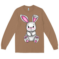 Toasted Coconut Cute bunny Easter Long Sleeve Tee - CowGirlArtShop