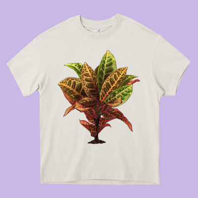 Croton Heavy Core Tee Designed By Lillyallendesigns