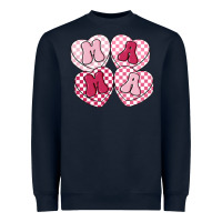 Navy mama candy hearts Heavyweight Sweatshirt - LillyAllenDesigns