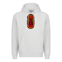 Dove Grey african masks 3 Premium Hoodie - BundleAndBundleShop