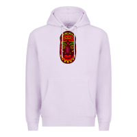 Lilac african masks 3 Premium Hoodie - BundleAndBundleShop