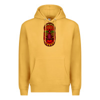 Mustard african masks 3 Premium Hoodie - BundleAndBundleShop