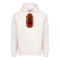 Pale Pink african masks 3 Premium Hoodie - BundleAndBundleShop