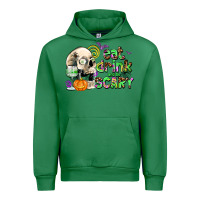 Emerald eat drınk and be scary Urban Hoodie - AdoDesignShop