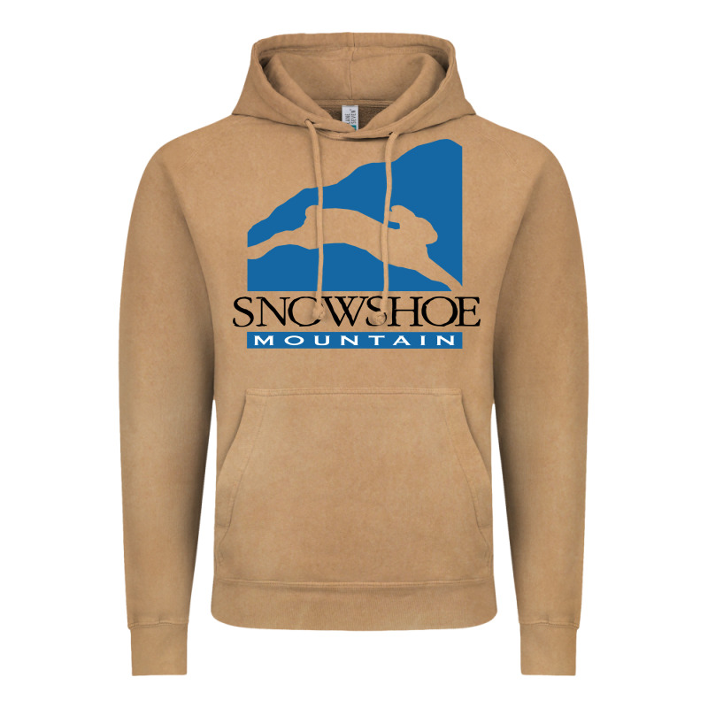 Snowshoe Mountain Vintage Hoodie by minhPixels | Teevron