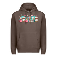 Coffee volleyball coffee cups Premium Hoodie - Jasminsmagicworld