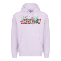 Lilac volleyball coffee cups Premium Hoodie - Jasminsmagicworld