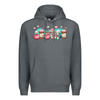 Rock volleyball coffee cups Premium Hoodie - Jasminsmagicworld