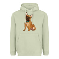 Matcha french bulldog Heavyweight Hoodie - Artiststas