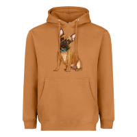 Meerkat french bulldog Heavyweight Hoodie - Artiststas