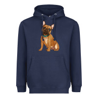 French Bulldog Heavyweight Hoodie | Teevron