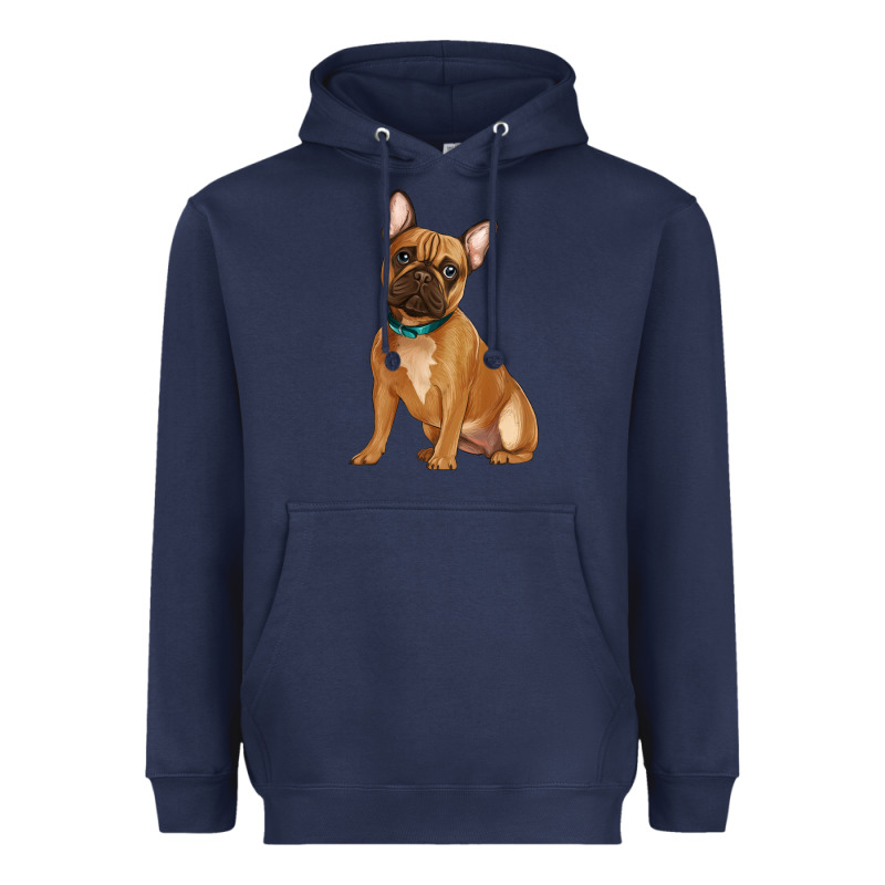 French Bulldog Heavyweight Hoodie by Artiststas | Teevron