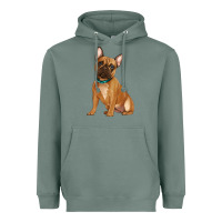 Sage french bulldog Heavyweight Hoodie - Artiststas