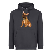 Smoke french bulldog Heavyweight Hoodie - Artiststas