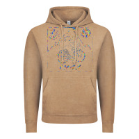 Vintage Coffee Bicycle Day 1943  LSD Acid Trip  Druffi gift Vintage Hoodie - minhPixels
