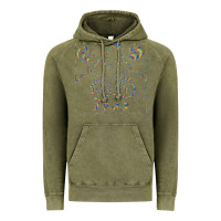 Vintage Olive Bicycle Day 1943  LSD Acid Trip  Druffi gift Vintage Hoodie - minhPixels