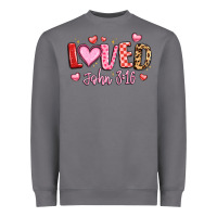 Storm loved john 3 16 Heavyweight Sweatshirt - LillyAllenDesigns