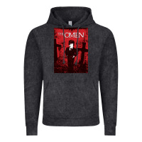 Vintage Black The Omen Horror Movie Vintage Hoodie - minhPixels