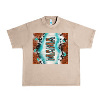 French Oak tooled leather and cowhide mama Urban Heavy Tee - TumblerDesignByShophia