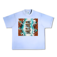 Grape Ice tooled leather and cowhide mama Urban Heavy Tee - TumblerDesignByShophia