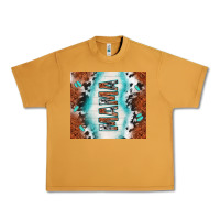 Peanut Butter tooled leather and cowhide mama Urban Heavy Tee - TumblerDesignByShophia