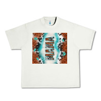 Pistachio tooled leather and cowhide mama Urban Heavy Tee - TumblerDesignByShophia