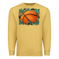 Antique Gold sports basketball background Premium Sweatshirt - Artiststas