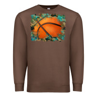 Chestnut sports basketball background Premium Sweatshirt - Artiststas