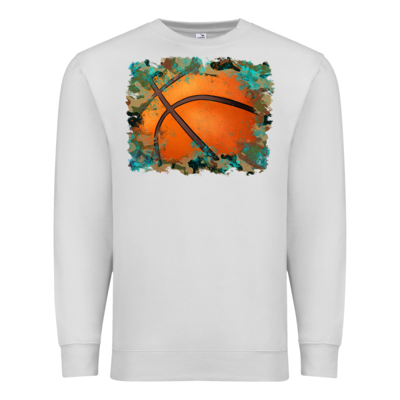 Sports Basketball Background Premium Sweatshirt by Artiststas | Teevron