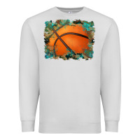 Dove Grey sports basketball background Premium Sweatshirt - Artiststas