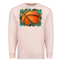 Pale Pink sports basketball background Premium Sweatshirt - Artiststas