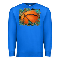 True Royal sports basketball background Premium Sweatshirt - Artiststas
