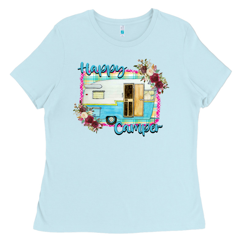 Happy Camper Ladies Tee by Bettercallsaul | Teevron