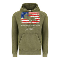 Vintage Olive Don_t Tread On Florida Governor Ron DeSantis 2022 USA Flag Vintage Hoodie - minhPixels