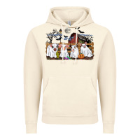 Vintage Artic halloween pigs Vintage Hoodie - CowGirlArtShop