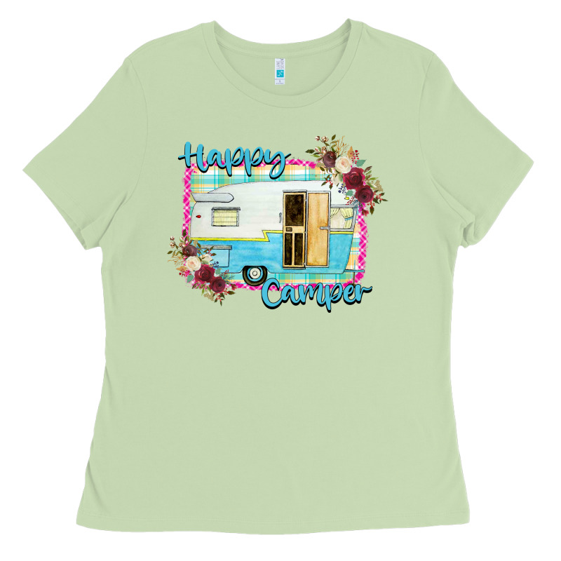 Happy Camper Ladies Tee by Bettercallsaul | Teevron
