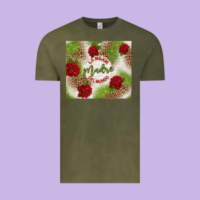 La Mejor Madre Del Mundo Vintage Tee Designed By Tumblerdesignbyshophia