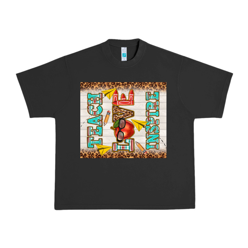 Teach Love Inspire Urban Heavy Tee by TumblerDesignByShophia | Teevron