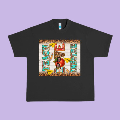 Teach Love Inspire Urban Heavy Tee Designed By Tumblerdesignbyshophia