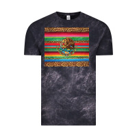 Cloud Black serape leopard mexican Vintage Tee - Jasminsmagicworld