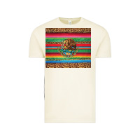 Serape Leopard Mexican Vintage Tee | Teevron