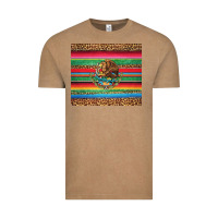 Vintage Coffee serape leopard mexican Vintage Tee - Jasminsmagicworld