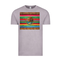 Vintage Zinc serape leopard mexican Vintage Tee - Jasminsmagicworld