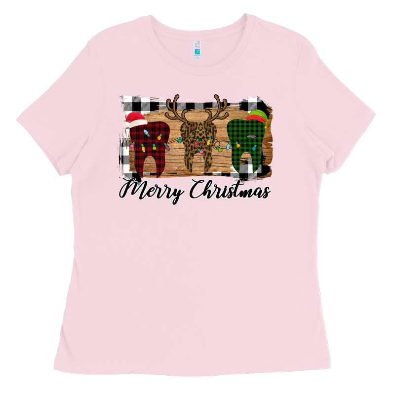 Merry Christmas Teeth Ladies Tee by Bettercallsaul | Teevron
